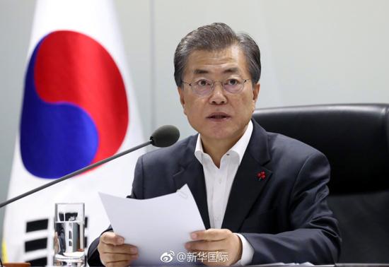 韩美总统通话 谈了半小时就冬奥会和朝鲜问题交换意见