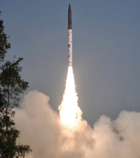 印度成功试射“最强洲际导弹” 声称射程可以达到中国东北