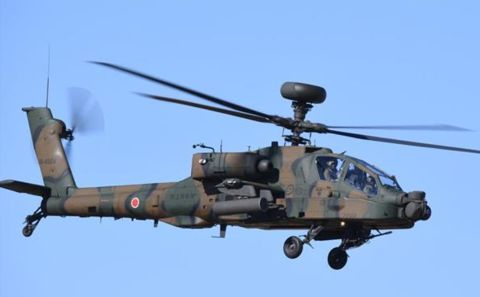 日本自卫队一架武装直升机坠毁 造成1人死亡1人下落不明