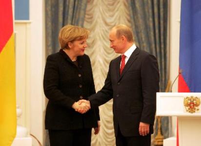 普京祝贺默克尔连任德国总理 希望与德国继续友好合作