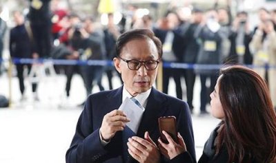 李明博被提请逮捕遭元老反对 法院还在考虑是否逮捕