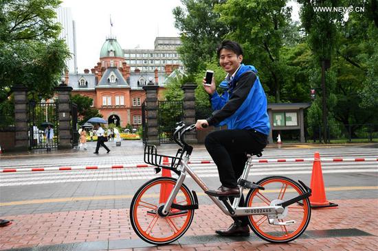 摩拜单车将进日本 摩拜单车每骑30分钟要50日元折合人民币3元