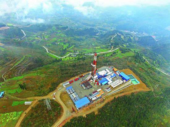 中国首个页岩气田建成产能100亿方 可在全世界排在第二位