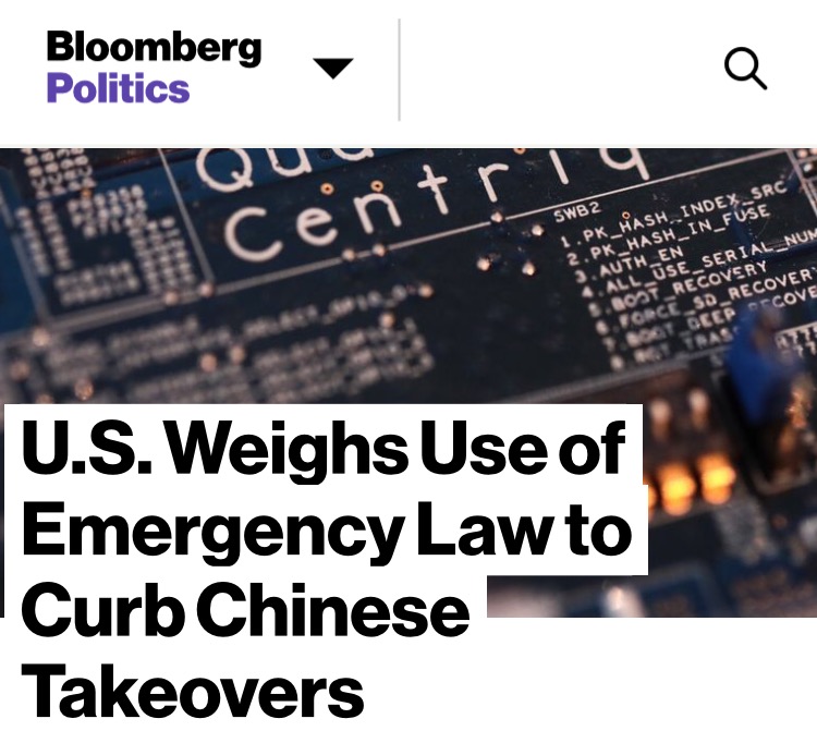 美拟使用紧急法案 中国抗议美国贸易保护主义将会采取措施
