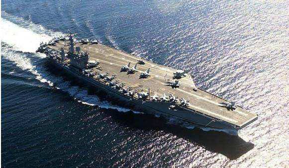 美国航母近日或进南海 中国海军演习将密切注视美方动向