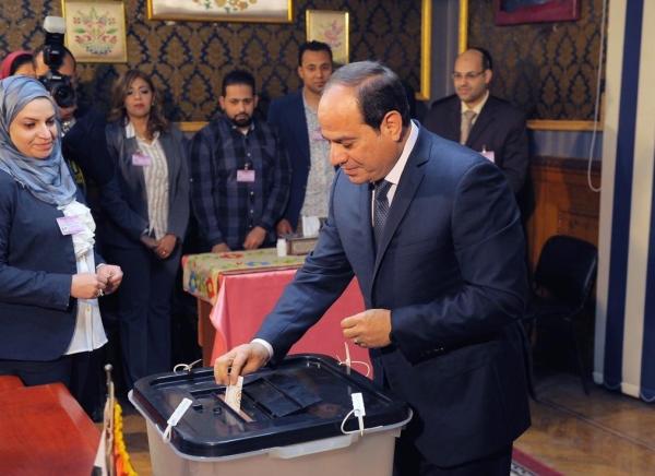 埃及总统塞西在大选中获92%选票 继续担任总统已是时间问题