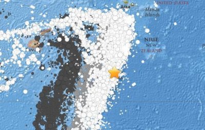 汤加海域发生地震 美国地质堪测局检测到汤加海域发生5.3级地震