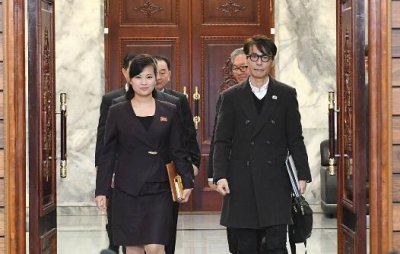 韩国艺术团赴平壤表演 金正恩将和夫人一起现身欣赏演出