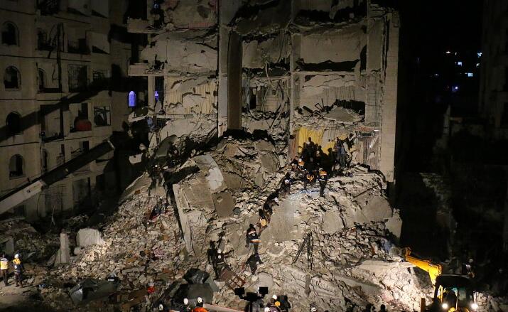 叙利亚一住宅楼突发爆炸 造成28人死亡百余人受伤