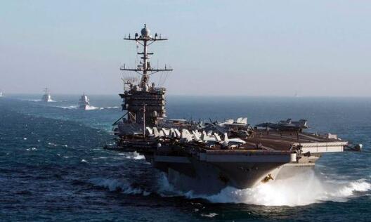 美航母战斗群将启程前往地中海 或对叙利亚采取军事行动