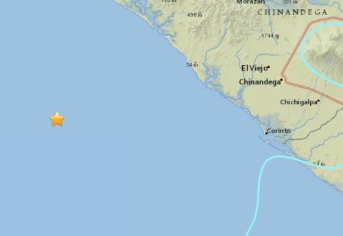 尼加拉瓜海域地震 尼加拉瓜沿岸海域发生5.6级地震未发生海啸
