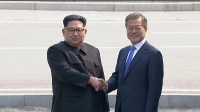金正恩用＂千里马速度＂形容半岛统一 表示愿意访问青瓦台