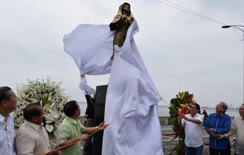 菲律宾慰安妇雕像半夜被拆 华人团体不满提出抗议