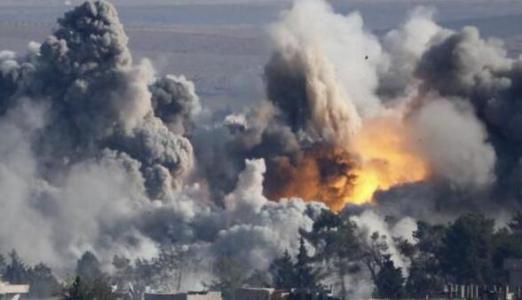 国际联盟空袭叙 美国此次对叙利亚东北部一个村庄发动空袭