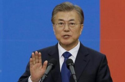 文在寅执政周年支持率83% 因与金正恩会谈缓和半岛关系