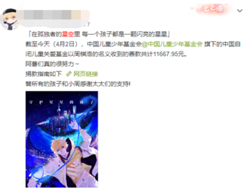 上海环球港双子塔现白起生日祝福，玩家发起公益活动为恋与男主庆生