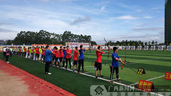 2018广西青少年射箭锦标赛钦州落幕 约150名青少年选手参与