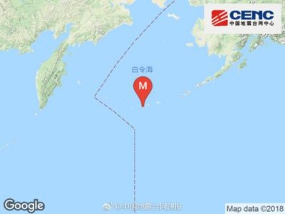 8月16日5时56分安德烈亚诺夫群岛发生6.6级地震 震源深度10千米
