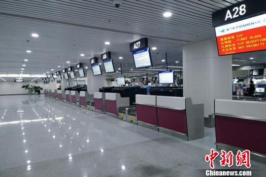 福州长乐国际机场第二轮扩能航站楼工程国内出发候机厅竣工投用