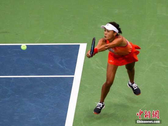 雅加达亚运会网球女单决赛王蔷2-0战胜张帅卫冕成功