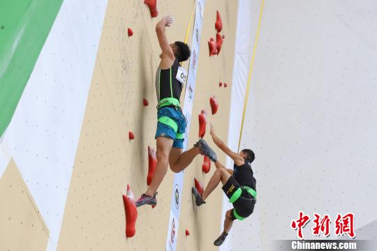 中国攀岩联赛2018赛季第五站在贵州省紫云县紫云格凸攀岩基地开赛