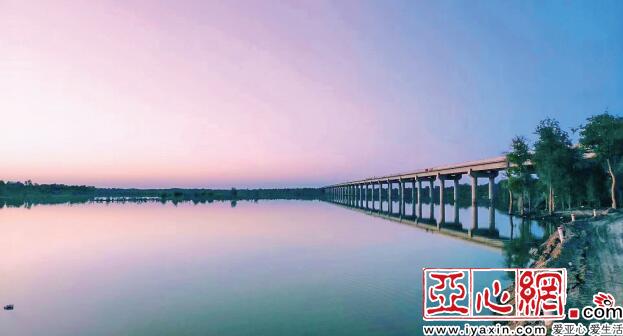 塔里木河特大桥项目基本完工 经过近两年施工建设