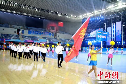 天津市武清区第一届全民健身运动会23日在武清区体育中心启幕