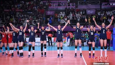 2018女排世锦赛中国队3:0大胜美国 提前一轮晋级六强