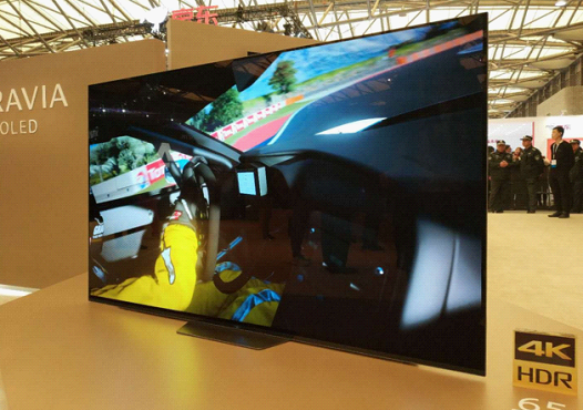 索尼OLED电视A8F音画合一，非常炫酷
