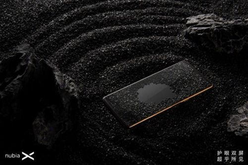 努比亚X黑金版将于11月27日上午10点正式发售 正反两面都有一块屏幕