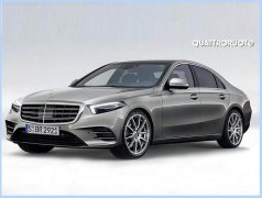 奔驰S级实车曝光 未来将推出插电混合动力版本车型