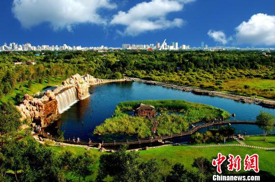 哈尔滨太阳岛风景区。黑龙江省文化和旅游厅供图