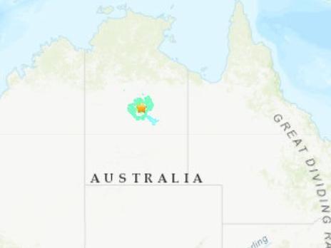 澳大利亚西北部发生5.4级地震震源深度10千米