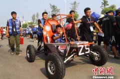 中国汽车工程学会2019年巴哈大赛在湖北襄阳开赛