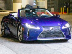 雷克萨斯LC敞篷版谍照曝光 将搭载5.0L V8自然吸气发动机