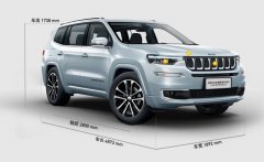 JEEP全球首款新能源车型上市 轴距达到2800毫米