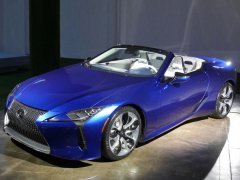 雷克萨斯LC 500敞篷版实拍 将搭载5.0L V8自然吸气发动机
