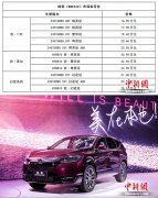 广汽本田皓影全球首发 搭载两款Honda王牌动力