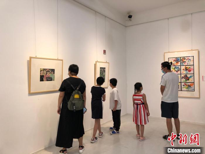 海内外六国儿童美术作品在重庆王琦美术博物馆开展 展览将持续至2020