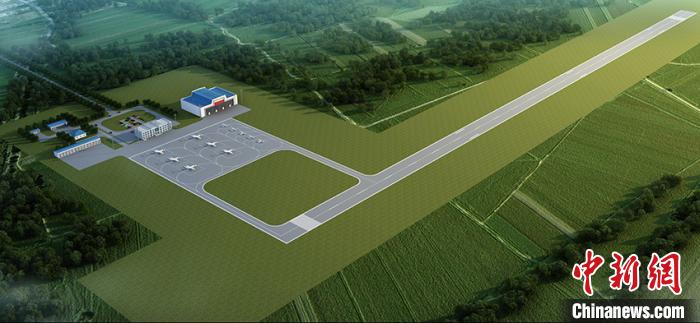 和龙金达莱机场项目开工系吉林首个通用机场